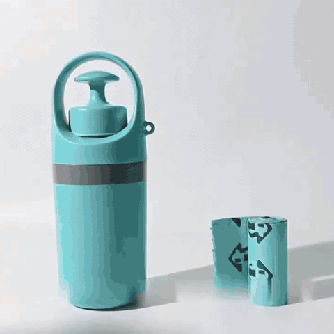 Portable pet waste picker demonstration
