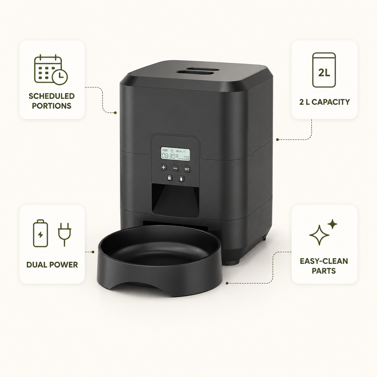 Automatic Pet Feeder with Timed Portions - Image 8