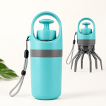 Portable Dog Poop Scooper with Built-In Bag Dispenser